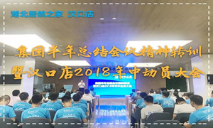 “集團半年總結重要會(huì )議精神”轉訓暨2018年年中動(dòng)員大會(huì )