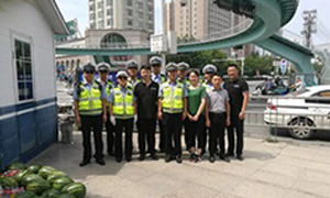 居然所見(jiàn)，皆有溫度——安徽分公司淮南店慰問(wèn)一線(xiàn)交警 